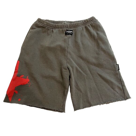 Nununu Star Struck Sweatshorts in Graphite
